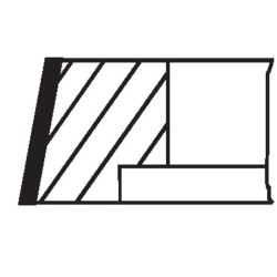 MAHLE Kolvirõngakomplekt 003 76 N0