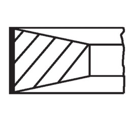 MAHLE Kolvirõngakomplekt 004 45 N0