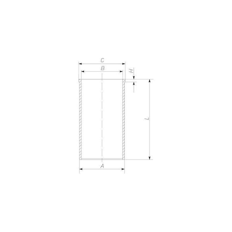 MAHLE Silindrihülss 004 WV 09 00