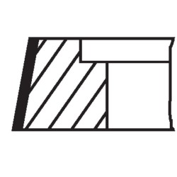 MAHLE Kolvirõngakomplekt 009 34 N0