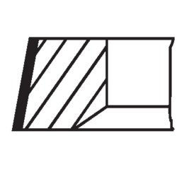 MAHLE Kolvirõngakomplekt 009 93 N0