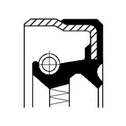 CORTECO Võlli rõngastihend, Käigukast 01016879B