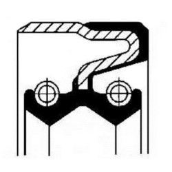 CORTECO Võlli rõngastihend, jaotuskast 01029919B