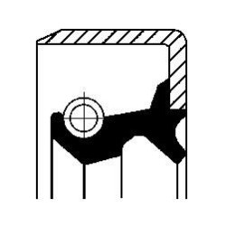 CORTECO Rõngastihend 01031705B