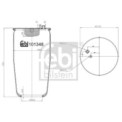 FEBI BILSTEIN Lõõts,õhkvedrustus 101348