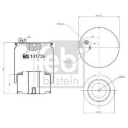 FEBI BILSTEIN Lõõts,õhkvedrustus 101739