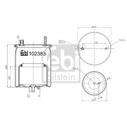 FEBI BILSTEIN Lõõts,õhkvedrustus 102383