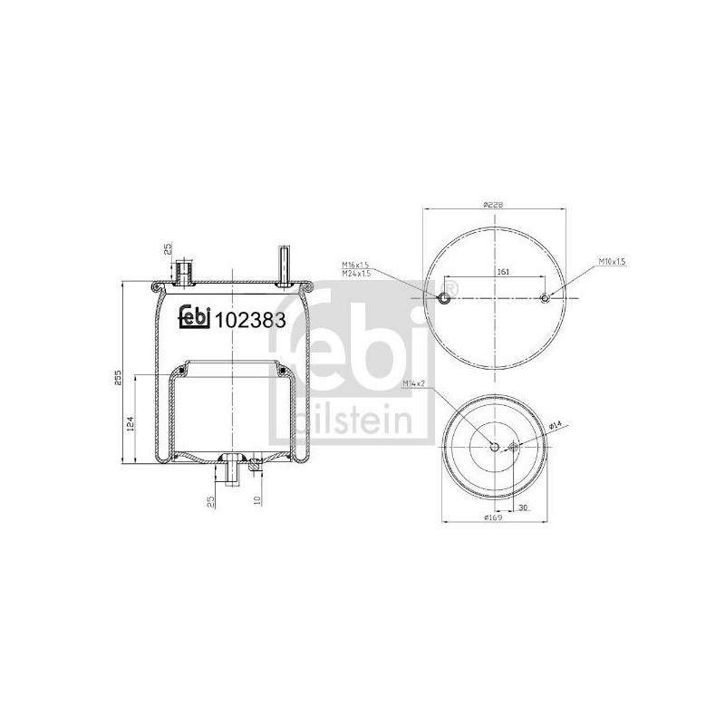 FEBI BILSTEIN Lõõts,õhkvedrustus 102383