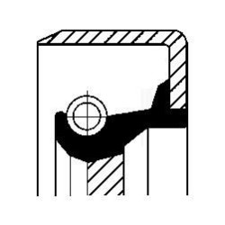 CORTECO Võlli rõngastihend, Käigukast 12011307B