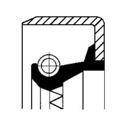 CORTECO Võlli rõngastihend, Rattakese 12012241B