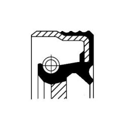 CORTECO Võlli rõngastihend, Väntvõll 12014380B