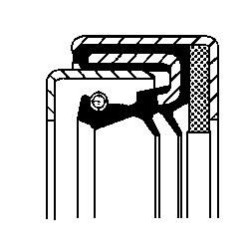 CORTECO Võlli rõngastihend, Rattakese 12014656B