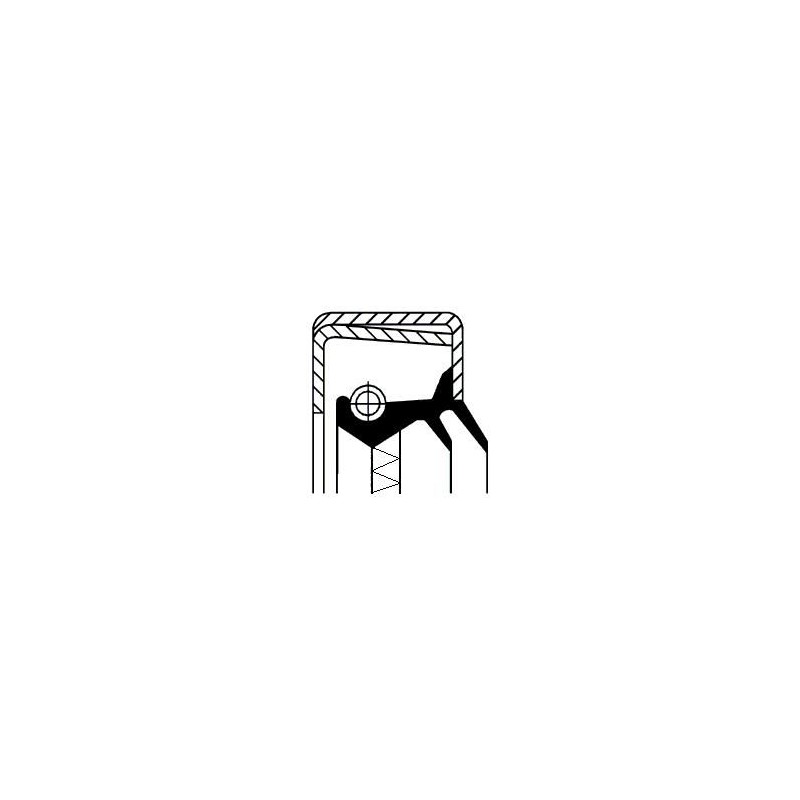 CORTECO Võlli rõngastihend, Rattakese 12015758B