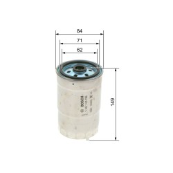 BOSCH Kütusefilter 1 457 434 106
