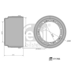 FEBI BILSTEIN Piduritrummel 171705
