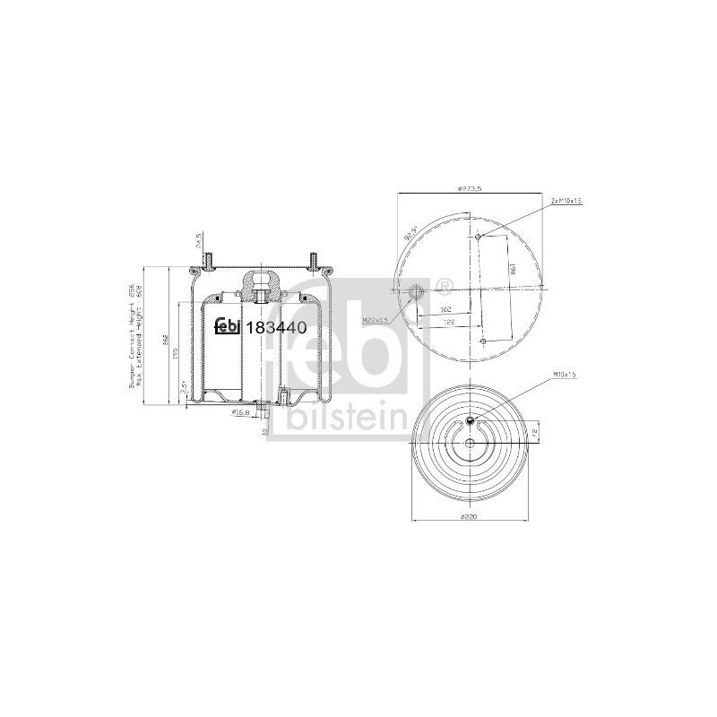 FEBI BILSTEIN Lõõts,õhkvedrustus 183440