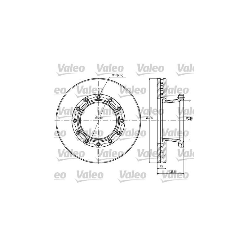 VALEO Piduriketas 187069