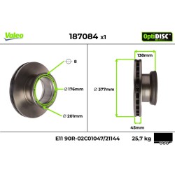 VALEO Piduriketas 187084