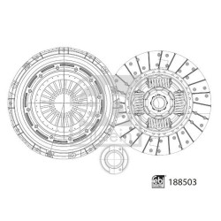FEBI BILSTEIN Sidurikomplekt 188503