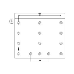 TEXTAR Piduriklotsi komplekt,trummelpidur 1906802