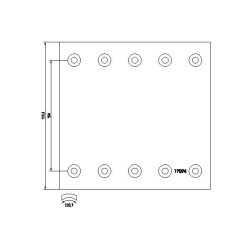 TEXTAR Piduriklotsi komplekt,trummelpidur 1909443
