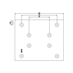 TEXTAR Piduriklotsi komplekt,trummelpidur 1918702