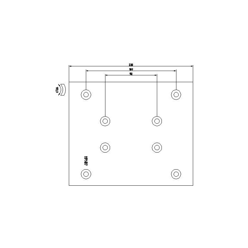 TEXTAR Piduriklotsi komplekt,trummelpidur 1918702