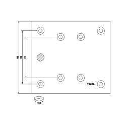 TEXTAR Piduriklotsi komplekt,trummelpidur 1949402