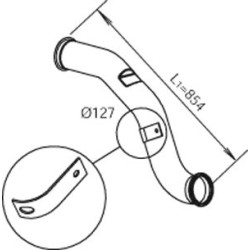 DINEX Heitgaasitoru 21285