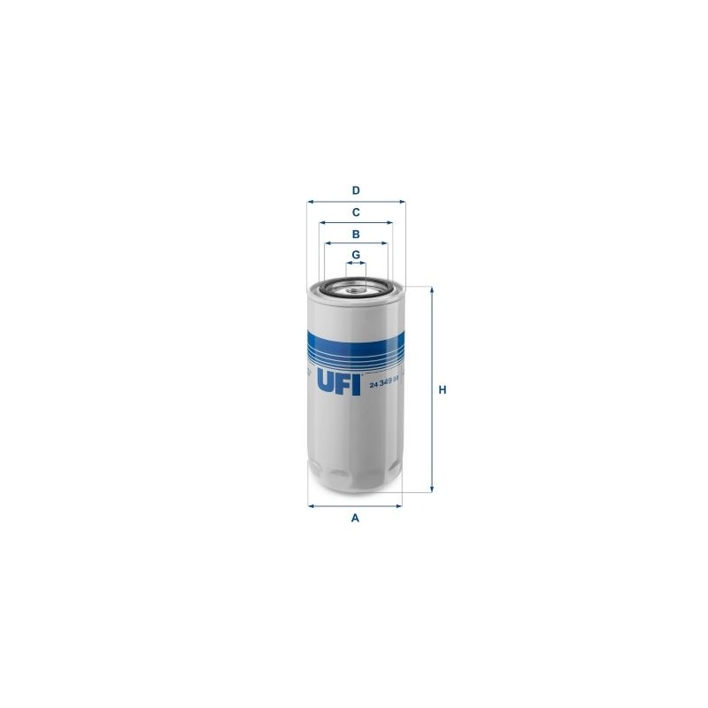 UFI Kütusefilter 24.349.00
