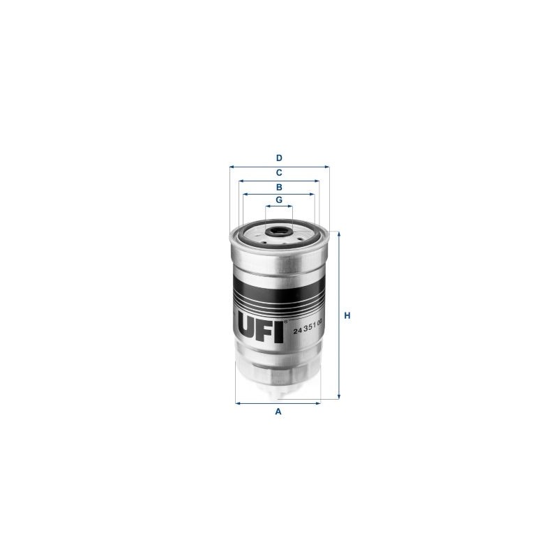 UFI Kütusefilter 24.351.00