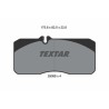 TEXTAR Piduriklotsi komplekt,ketaspidur 2905503