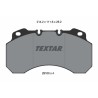 TEXTAR Piduriklotsi komplekt,ketaspidur 2910004