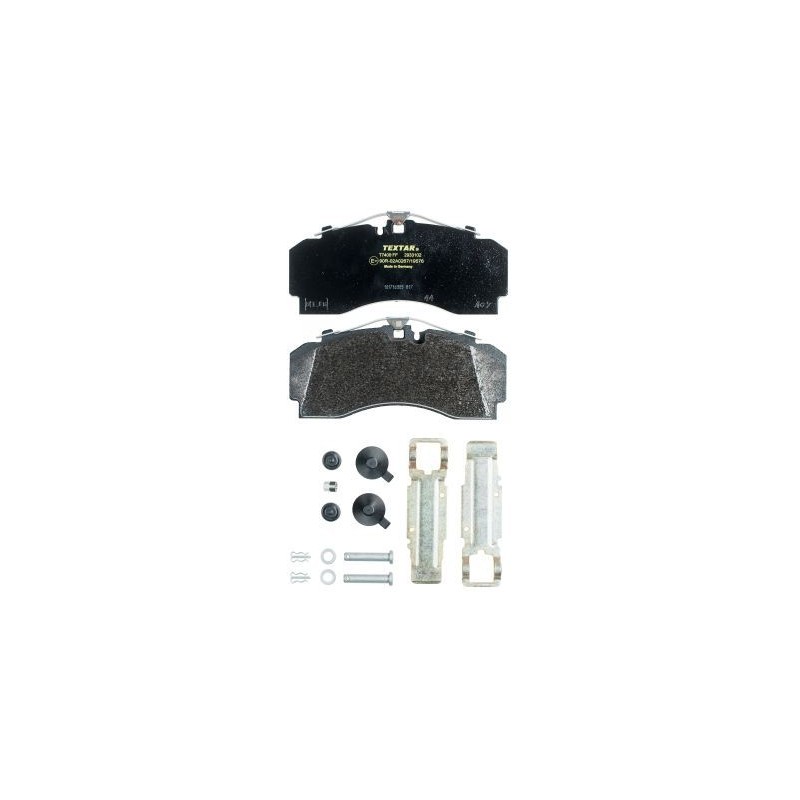 TEXTAR Piduriklotsi komplekt,ketaspidur 2933102