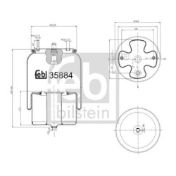 FEBI BILSTEIN Lõõts,õhkvedrustus 35884