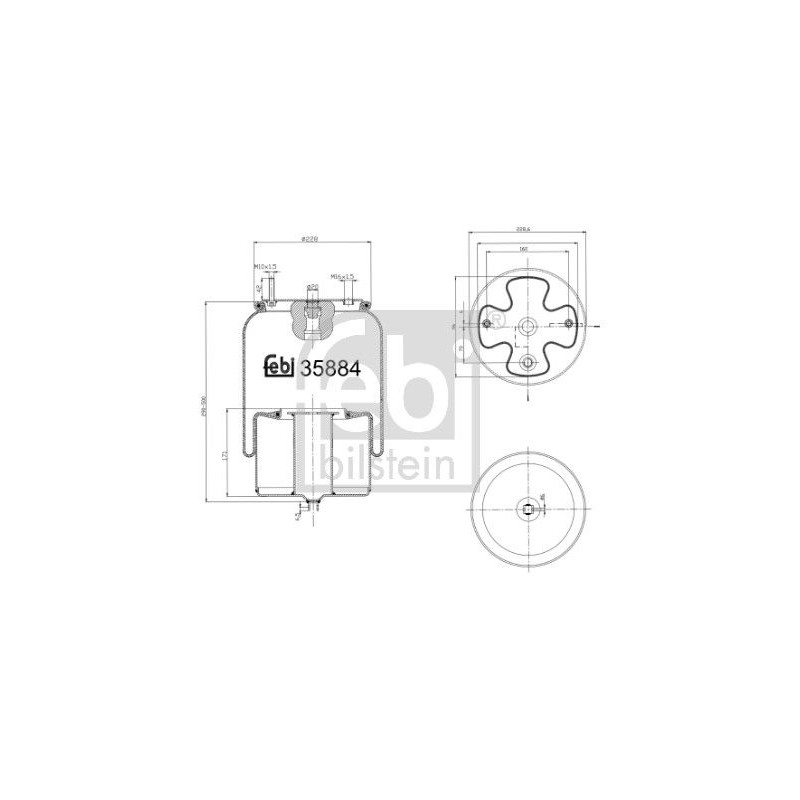 FEBI BILSTEIN Lõõts,õhkvedrustus 35884