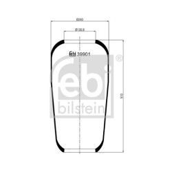 FEBI BILSTEIN Lõõts,õhkvedrustus 39901