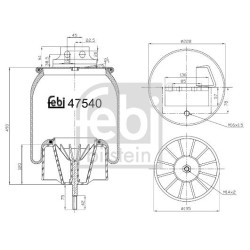FEBI BILSTEIN Lõõts,õhkvedrustus 47540