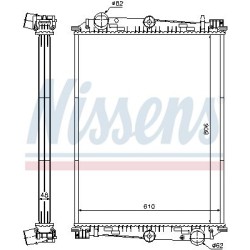 NISSENS Radiaator,mootorijahutus 614400