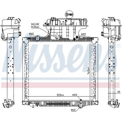NISSENS Radiaator,mootorijahutus 628756