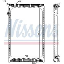 NISSENS Radiaator,mootorijahutus 67171