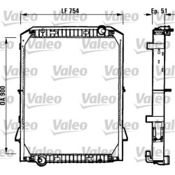 VALEO Radiaator,mootorijahutus 730259