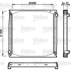 VALEO Radiaator,mootorijahutus 730260