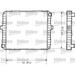 VALEO Radiaator,mootorijahutus 730377