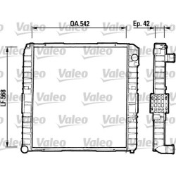 VALEO Radiaator,mootorijahutus 730378