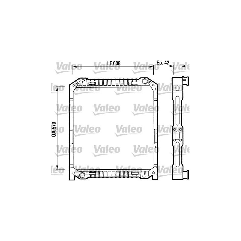 VALEO Radiaator,mootorijahutus 730380