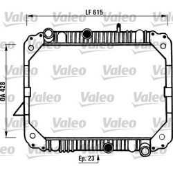 VALEO Radiaator,mootorijahutus 730892