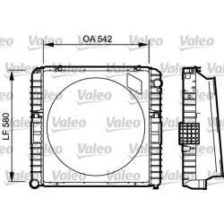 VALEO Radiaator,mootorijahutus 731535