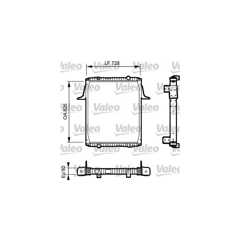 VALEO Radiaator,mootorijahutus 732329