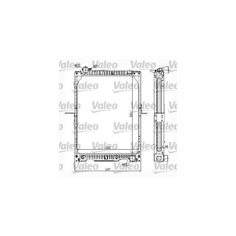 VALEO Radiaator,mootorijahutus 732995